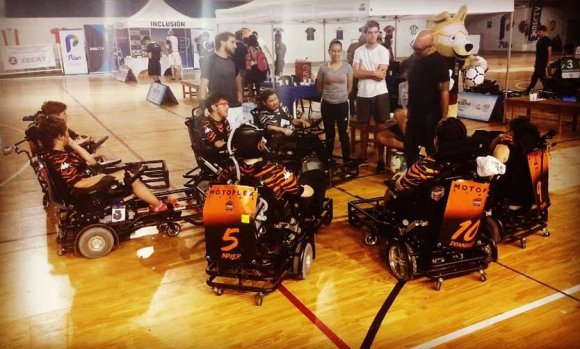 La Copa Biogen de Powerchair se disputó en Pilar